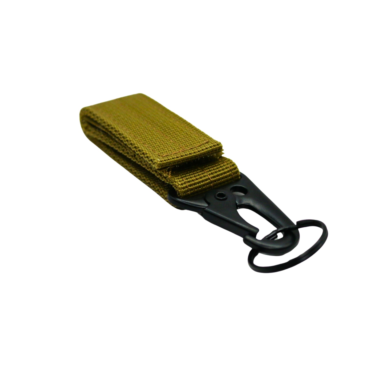 MOLLE Metallkarabiner khaki