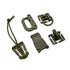 Molle Adapter 5er Set gruen