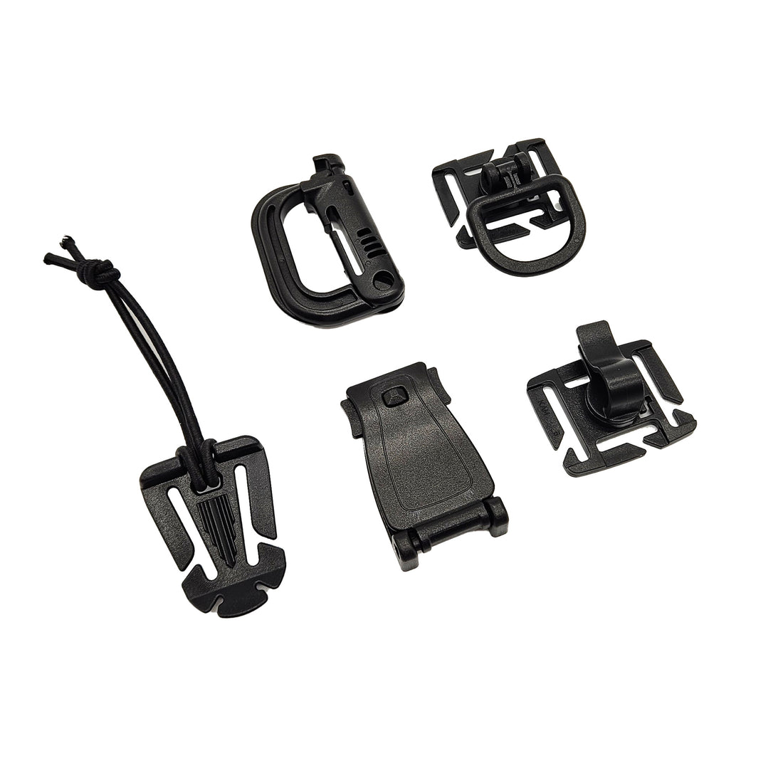 Molle Adapter 5er Set schwarz